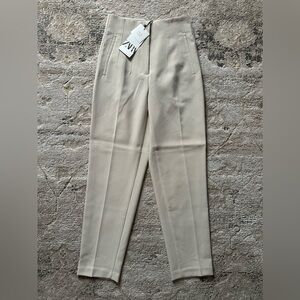 Zara High-Waisted Trousers - New